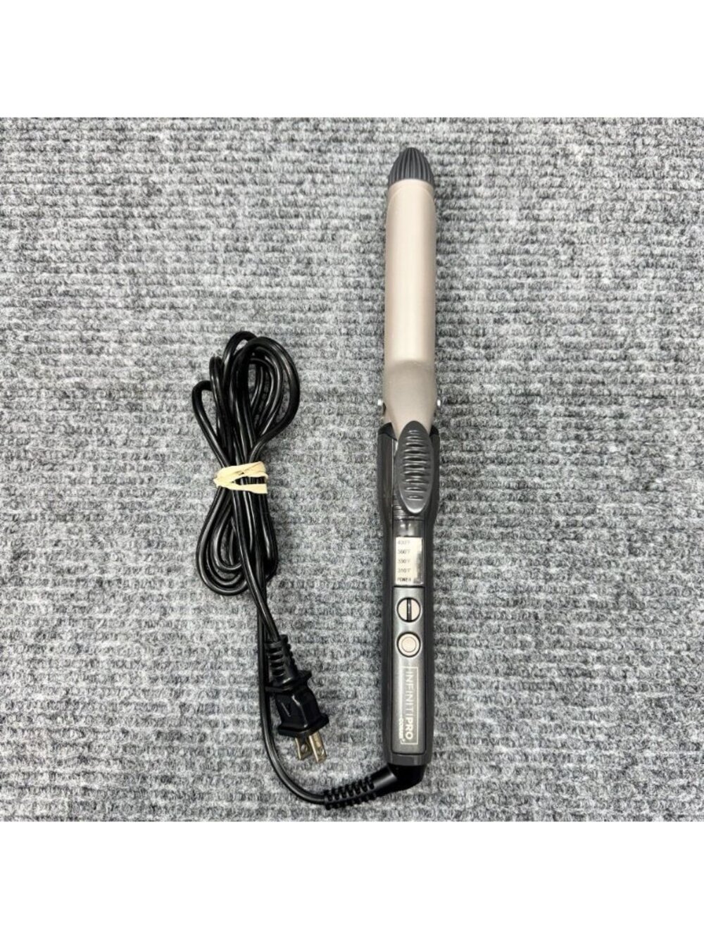 Conair InfinitiPRO 1 Inch Tourmaline Ceramic Curling Iron CD107NN Tested